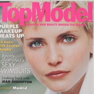 TopModel Magazine Nadja Auermann cover